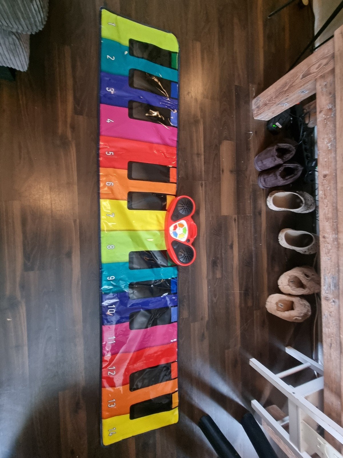 N-GEAR Kids Giant Piano Dance Mat - XXL, Ophalen of Verzenden, Zo goed als nieuw, Speelkleed, Met geluid