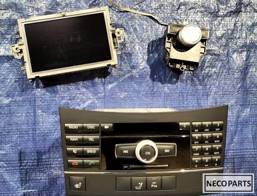 MERCEDES E KLASSE W212 RADIO NAVIGATIE NAVIGATIESYSTEEM, Gebruikt, Ophalen of Verzenden, Achter, -