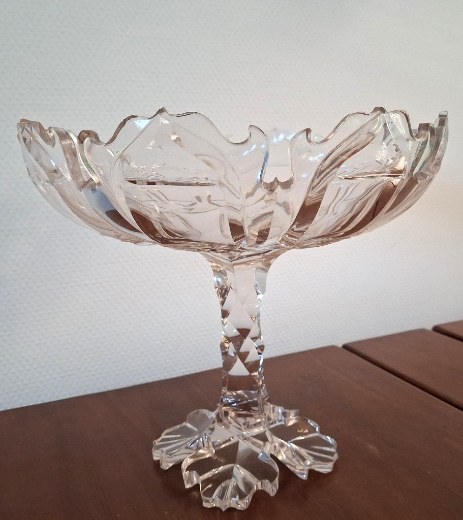 Kristallen Fruitschaal op Voet, Antiek en Kunst, Ophalen