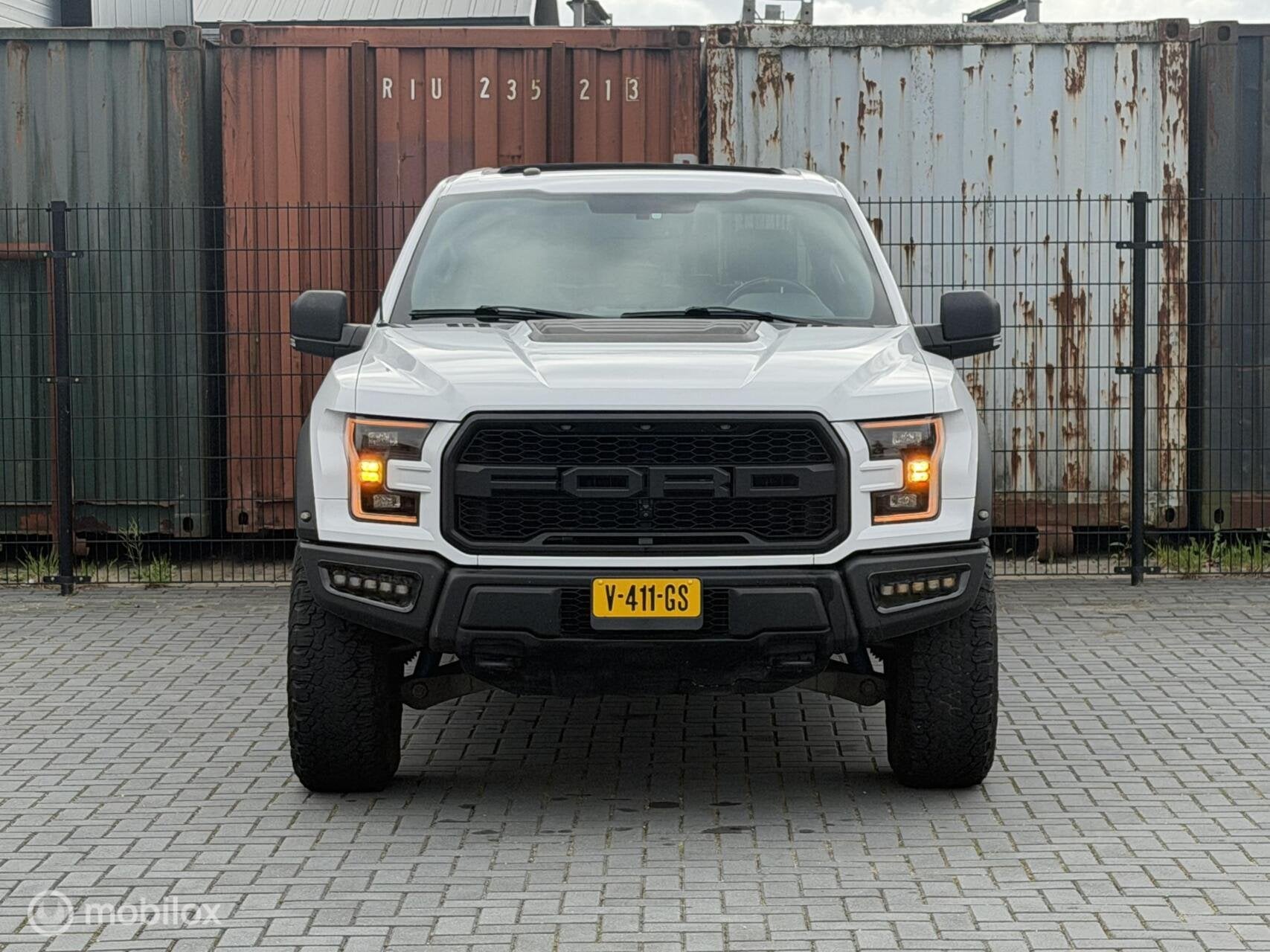 Ford USA F150 3.5 V6 Raptor 37 Inch Lage Cataloguswaarde, Auto's, Automaat, 2691 kg, 4 stoelen, Wit