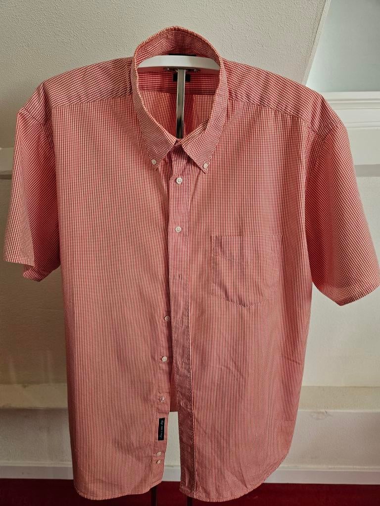 ARROW overhemd korte mouw, 100% katoen, maat 6, button down, ARROW, Overige kleuren, Ophalen of Verzenden, Overige halswijdtes