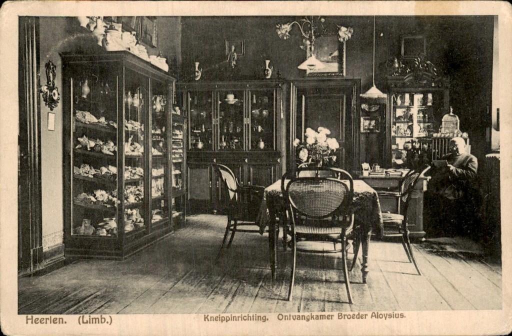 Heerlen - Kneippinrichting - Ontvangkamer Broeder Aloysius, Ophalen of Verzenden, 1920 tot 1940, Gelopen, Limburg