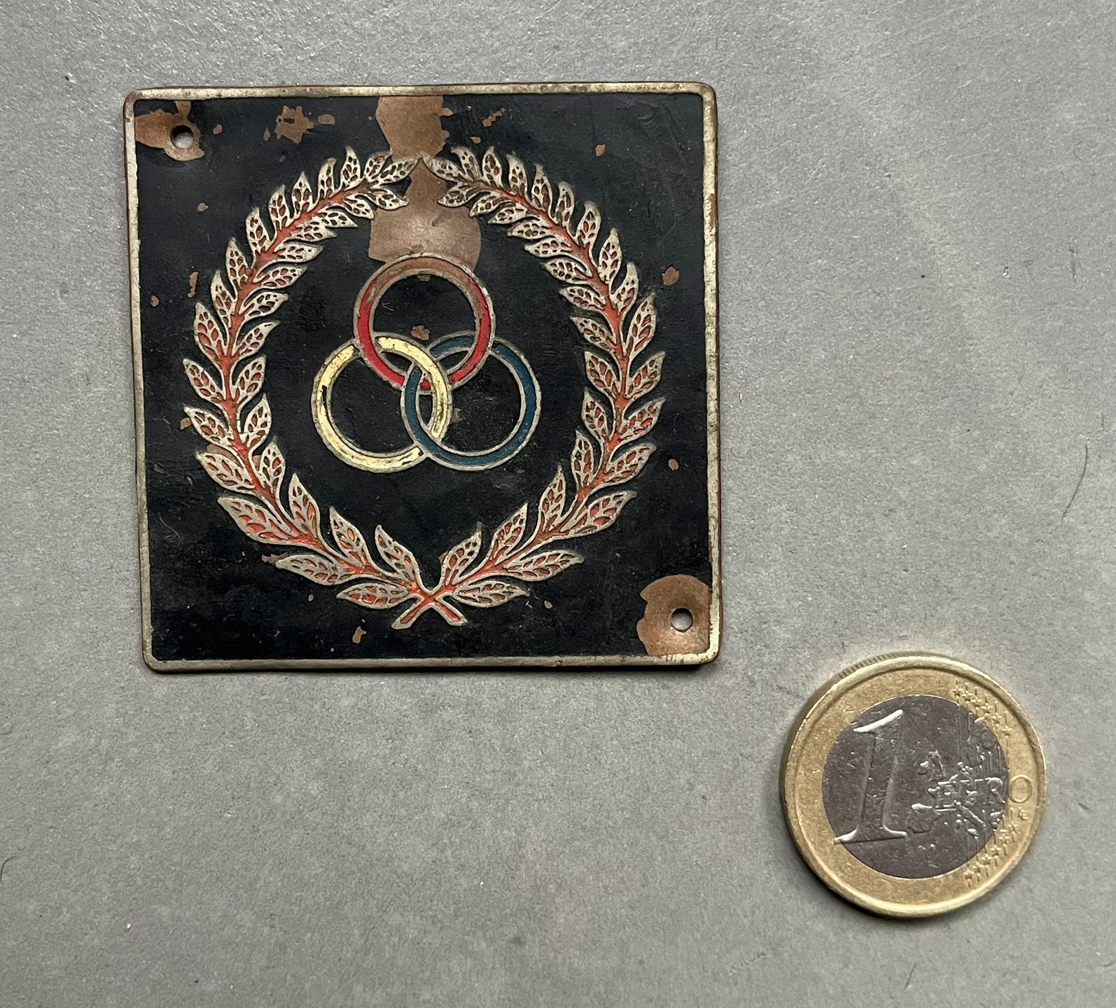 Miuwembleem Ned. Indië, Verzenden, Landmacht, Nederland, Embleem of Badge