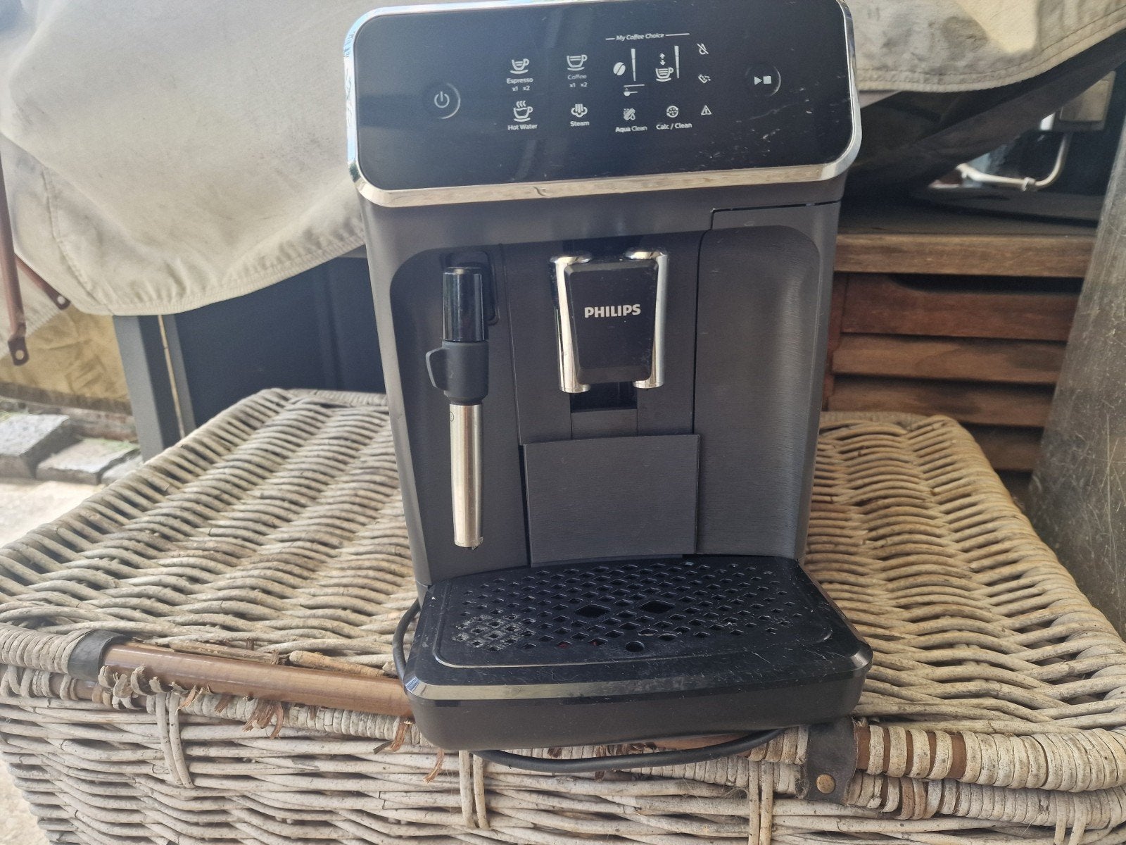 Philips Koffiebonenmachine - Heerlijke koffie voor thuis, Ophalen of Verzenden, Gebruikt, Koffiebonen, Afneembaar waterreservoir
