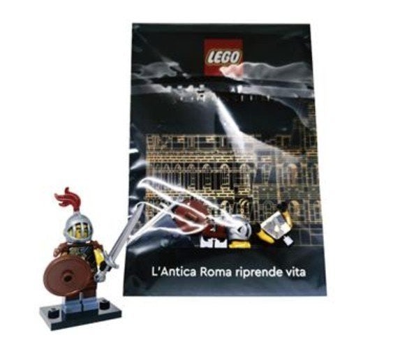 Colosseum gladiator minifiguur (10276), Lego, Nieuw, Architecture, Ophalen of Verzenden
