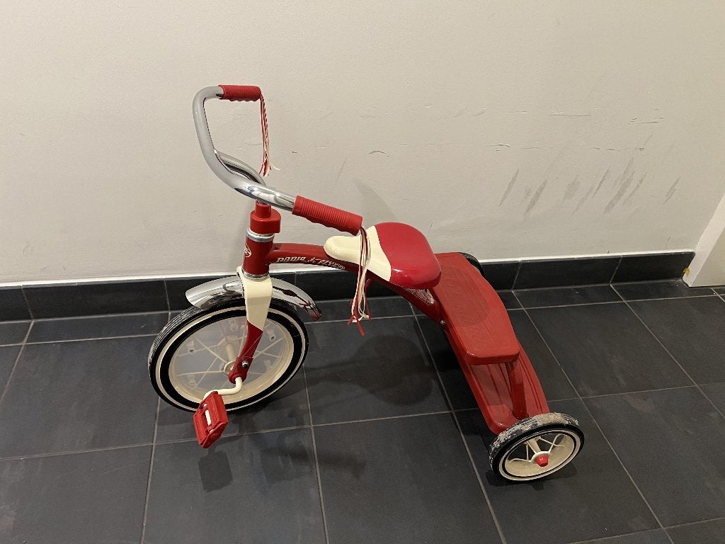 Kids Radio Flyer Tricycle, Ophalen, Zo goed als nieuw, Radio Flyer, Verstelbare zitting
