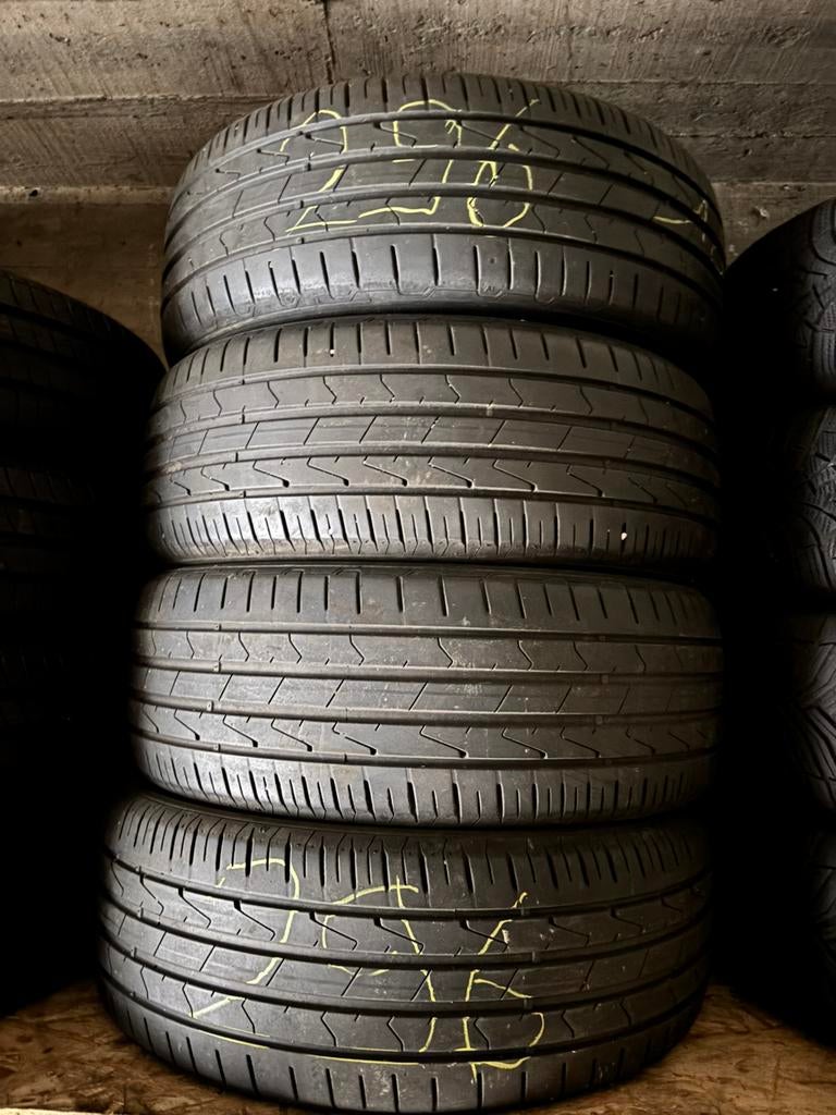4st Hankook 195-55-16  zomerbanden, Auto-onderdelen, Banden en Velgen, Gebruikt, 16 inch, Ophalen of Verzenden, Band(en)