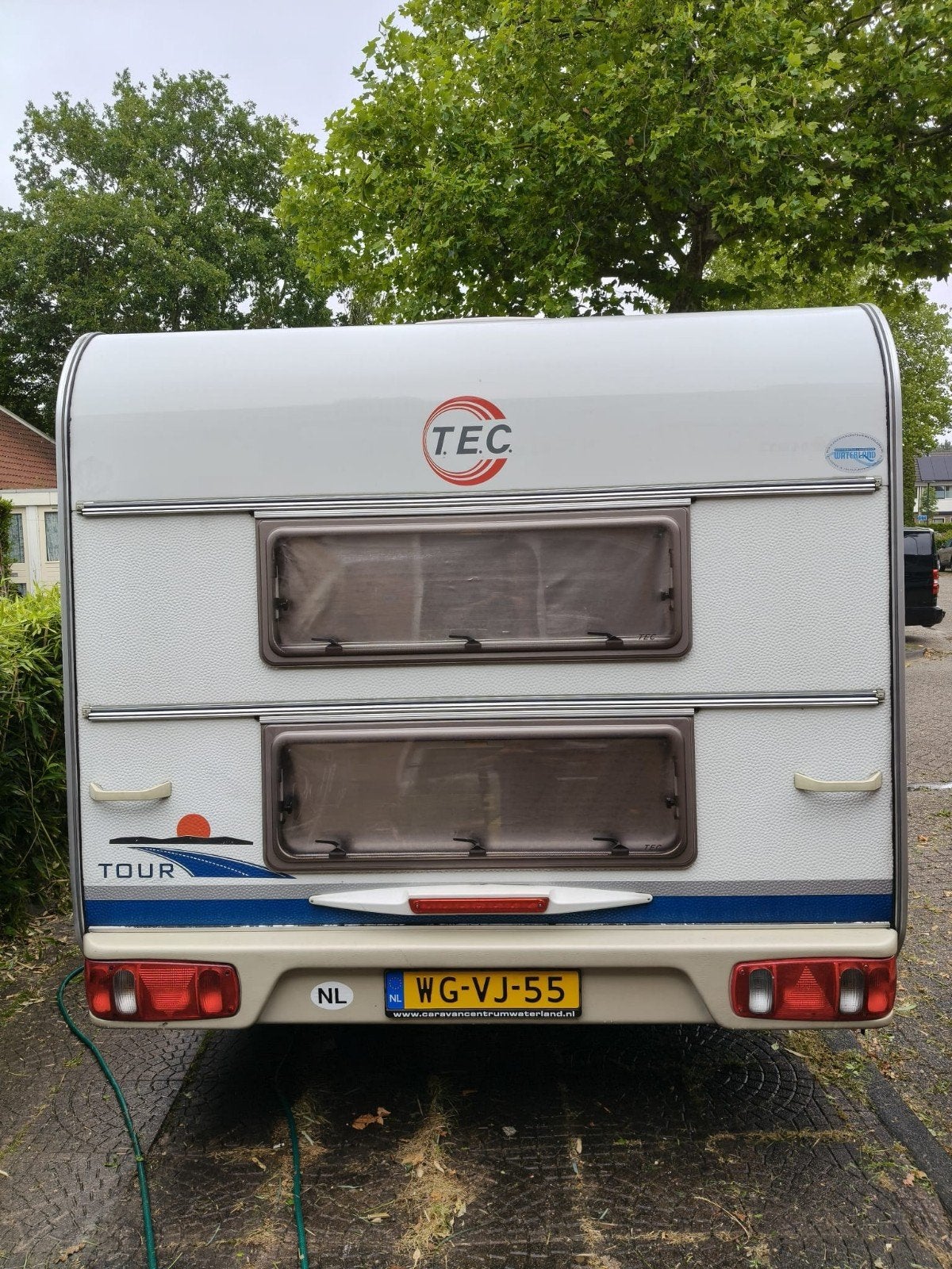 TEC Tour Caravan met Mover, Airco en 5 Slaapplaatsen, Caravans en Kamperen, Particulier, Rondzit, Airco
