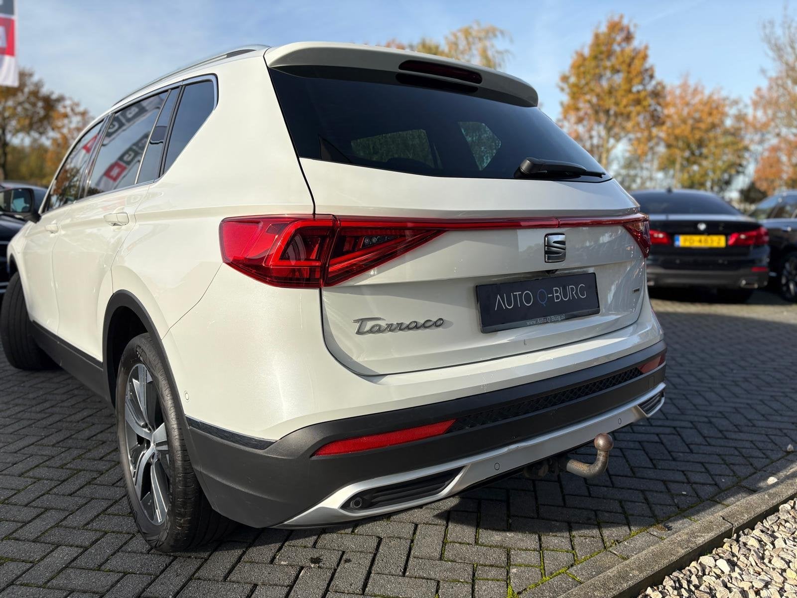 SEAT Tarraco 1.4 e-Hybrid 245PK Xcellence | PANO | LEER | TR, Auto's, Dealer onderhouden, Gebruikt, 4 cilinders, Wit