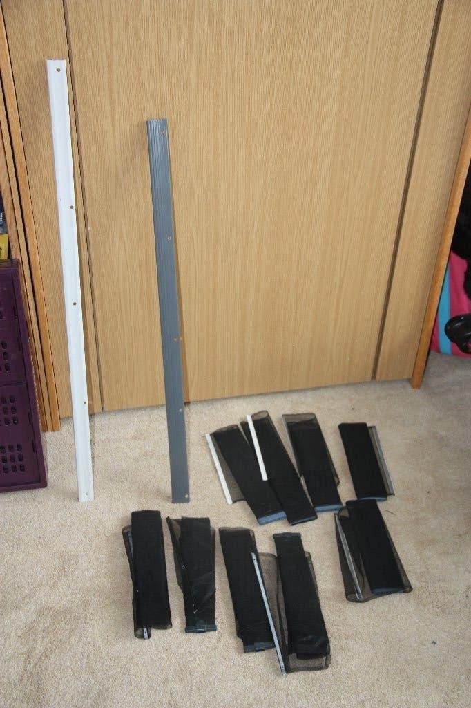 hor lamellen, Kunststof, Hordeur, Minder dan 200 cm, Ophalen of Verzenden