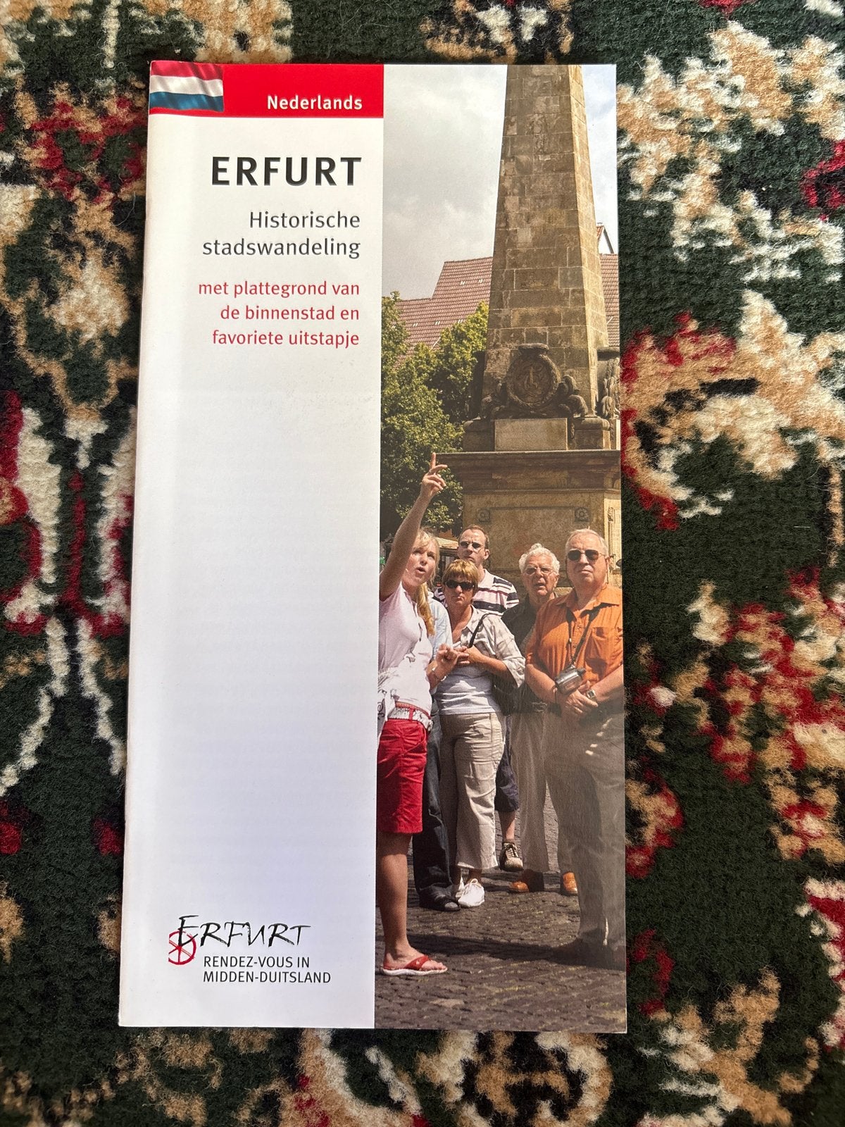 Erfurt: Historische stadswandeling met plattegrond, Boeken, Overige merken, Europa, Ophalen of Verzenden, Zo goed als nieuw