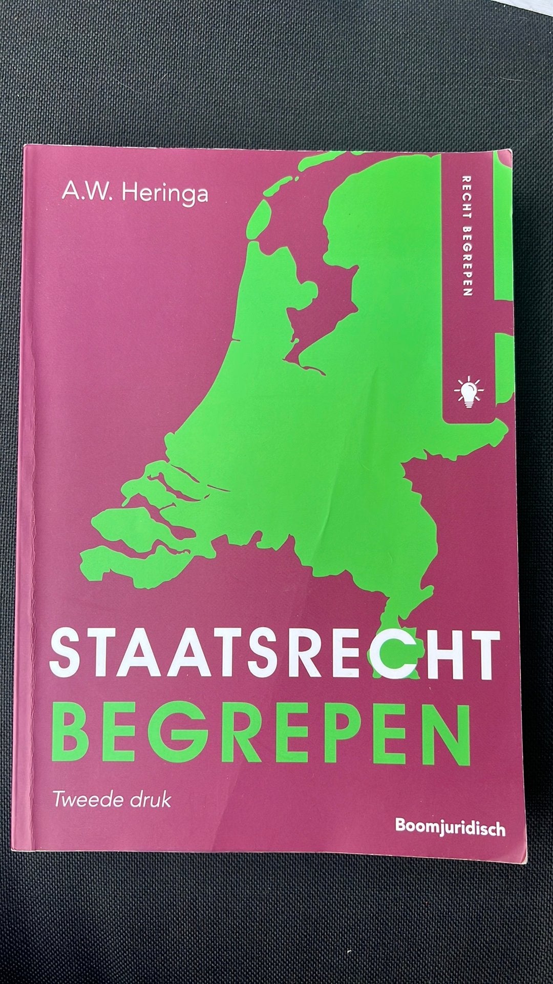 A.W. Heringa - Staatsrecht begrepen tweede druk, Boeken, A.W. Heringa, Sociale wetenschap, Ophalen of Verzenden, Zo goed als nieuw