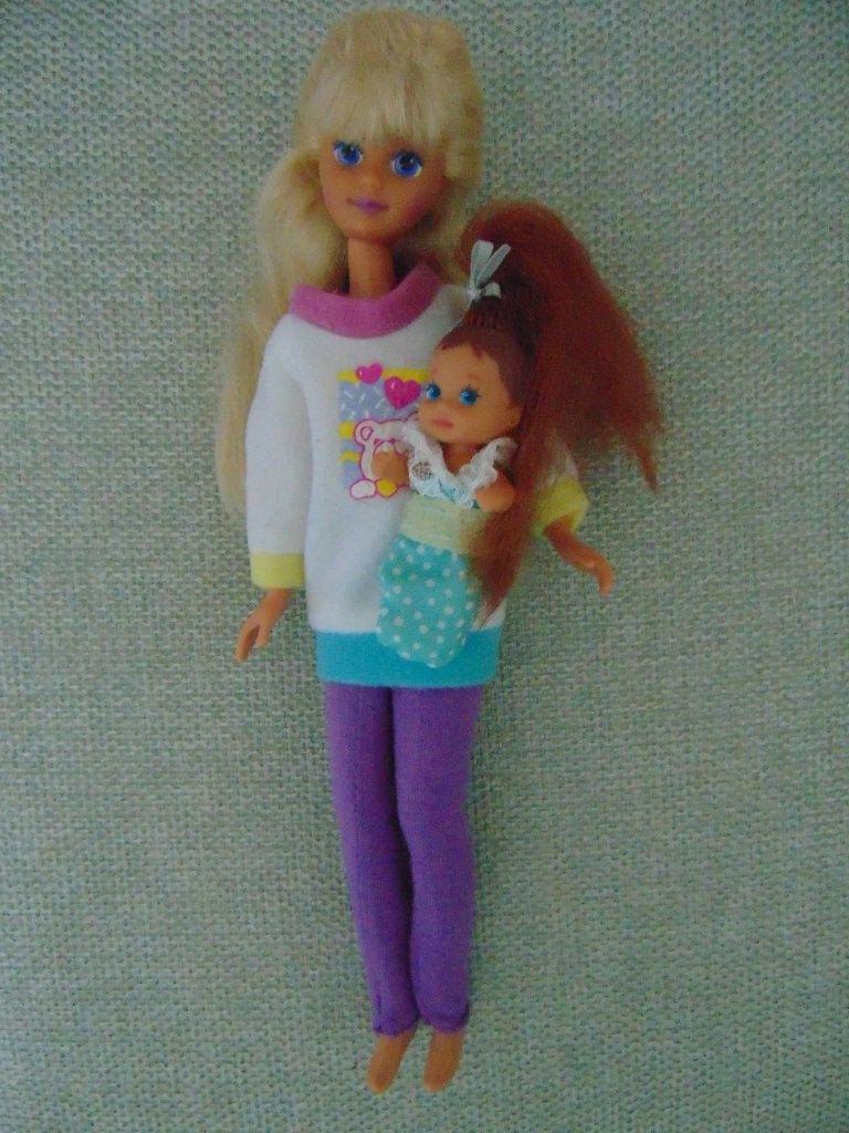 Jaren 80 en 90 Geklede goede Skipper Barbie popjes, Verzamelen, Poppen, Ophalen of Verzenden, Gebruikt, Pop
