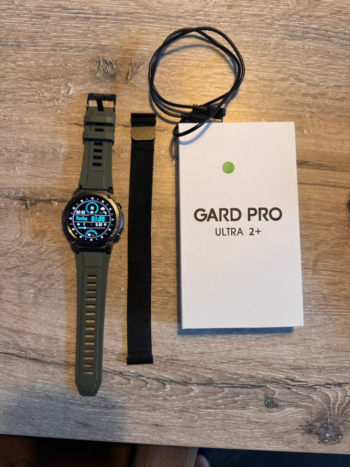 Gard Pro Ultra 2+ smart watch, Sieraden, Tassen en Uiterlijk, Smartwatches, Ophalen of Verzenden, Waterdicht, Zo goed als nieuw