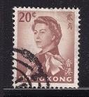 4002 - Hong Kong michel 199Xx gestempeld , koningin Eliz, Verzenden, Gestempeld, Oost-Azië