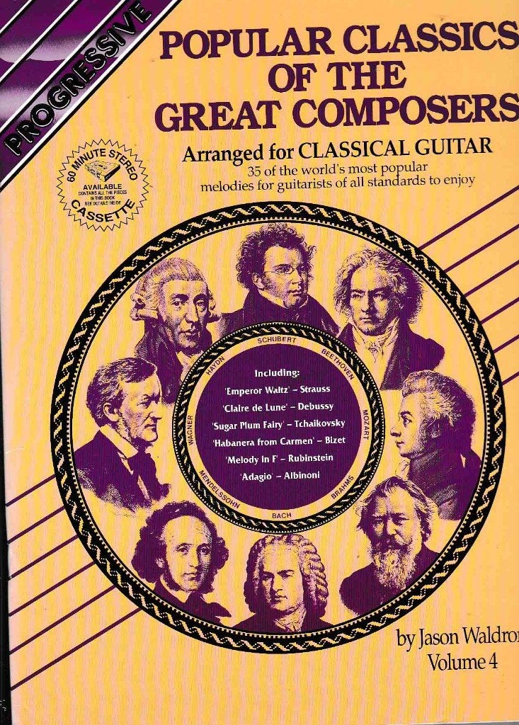 Popular Classics of the Great Composers volume 4, Gitaar, Verzenden, Klassiek, Zo goed als nieuw