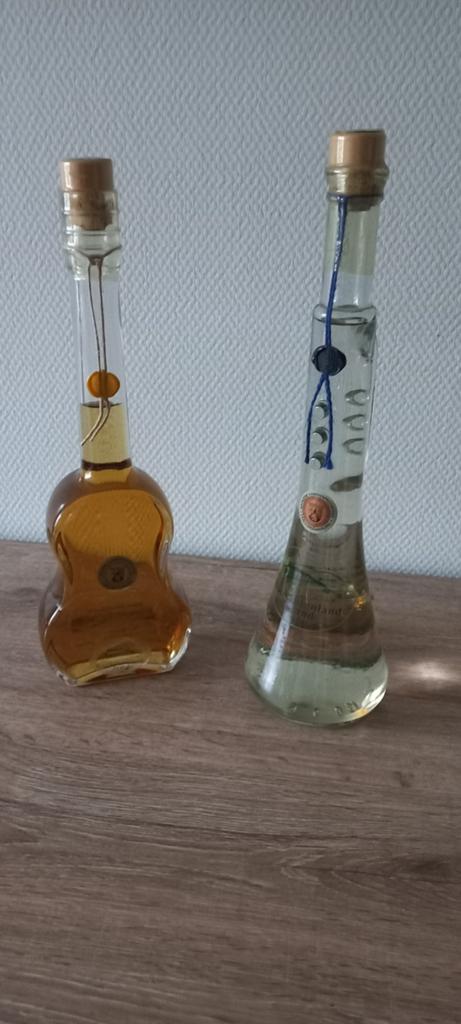 2 Decoratieve flessen., Ophalen of Verzenden