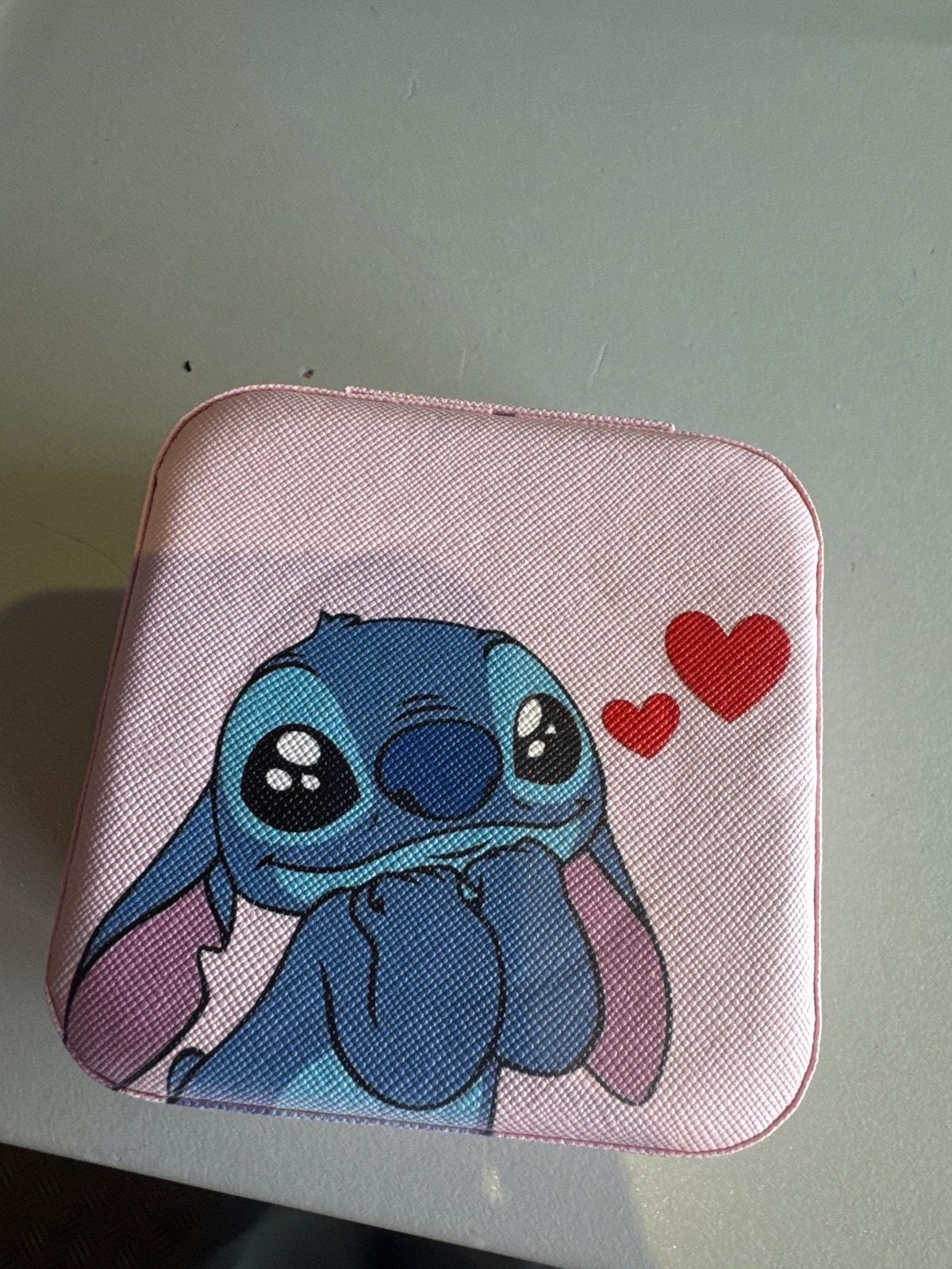 Nieuwe Stitch Sieradendoos - Roze Hardcase, Ophalen of Verzenden, Nieuw, Roze, Hardcase