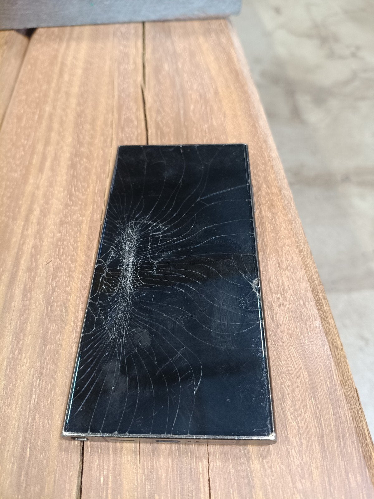 Samsung Galaxy S24 Ultra met kapot scherm, Galaxy S24, Zwart, Touchscreen, Ophalen of Verzenden