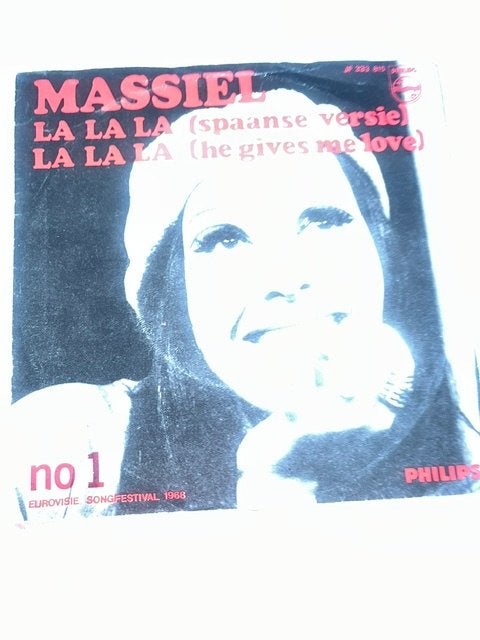 Massiel - La La La (Spaanse Versie) - Vinyl Single, Cd's en Dvd's, Vinyl Singles, Gebruikt, 7 inch, Ophalen of Verzenden, Pop