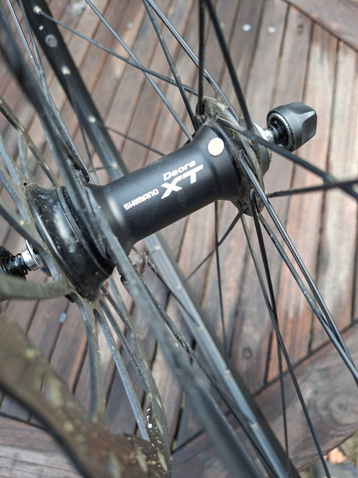 Mavic/Shimano XT disc wielset 26 inch, Overige merken, Gebruikt, 26 inch, Ophalen of Verzenden