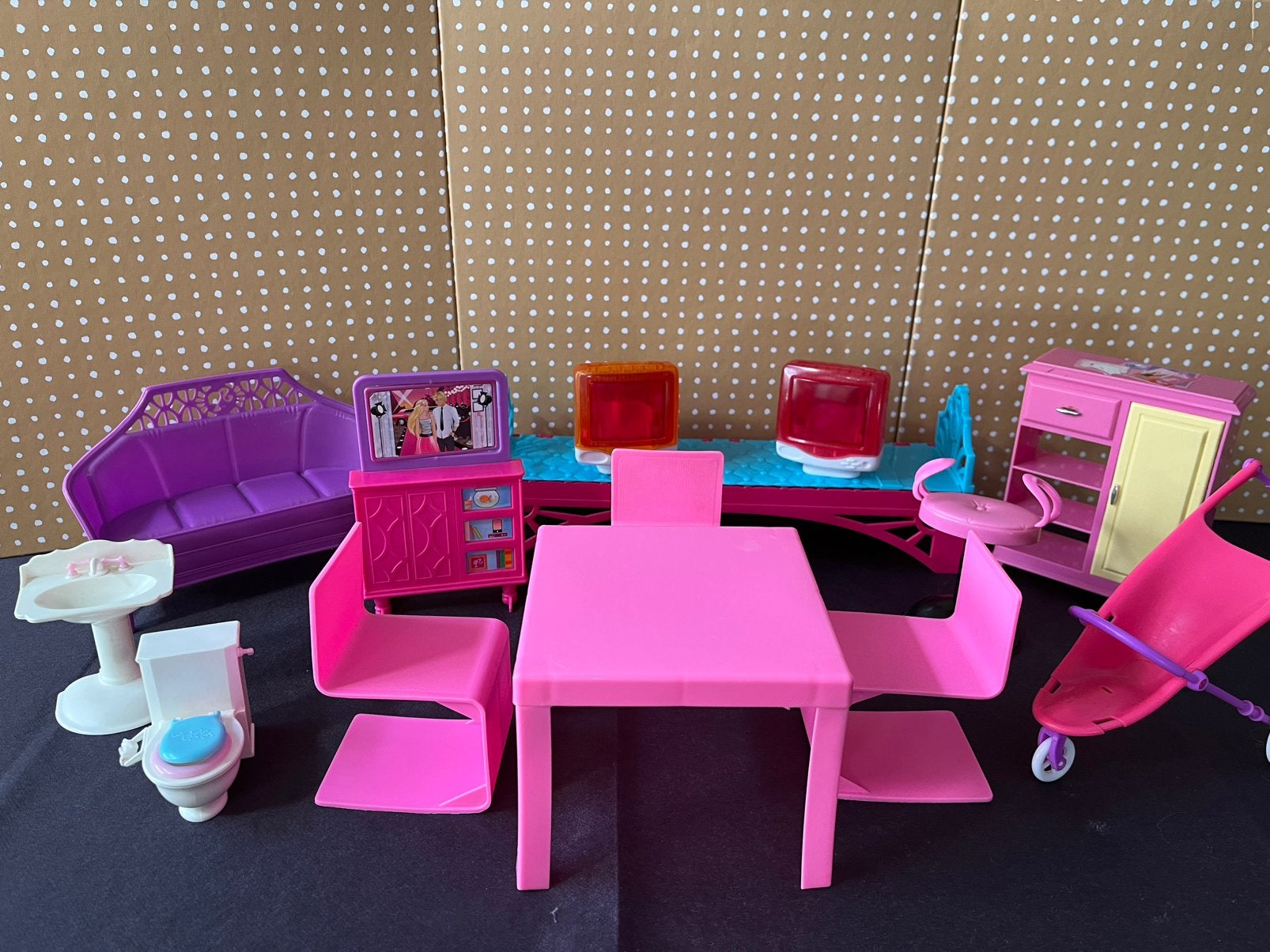 Barbie Mattel Dreamhouse iMac  jaren 70 90 00, Verzamelen, Ophalen of Verzenden, Zo goed als nieuw