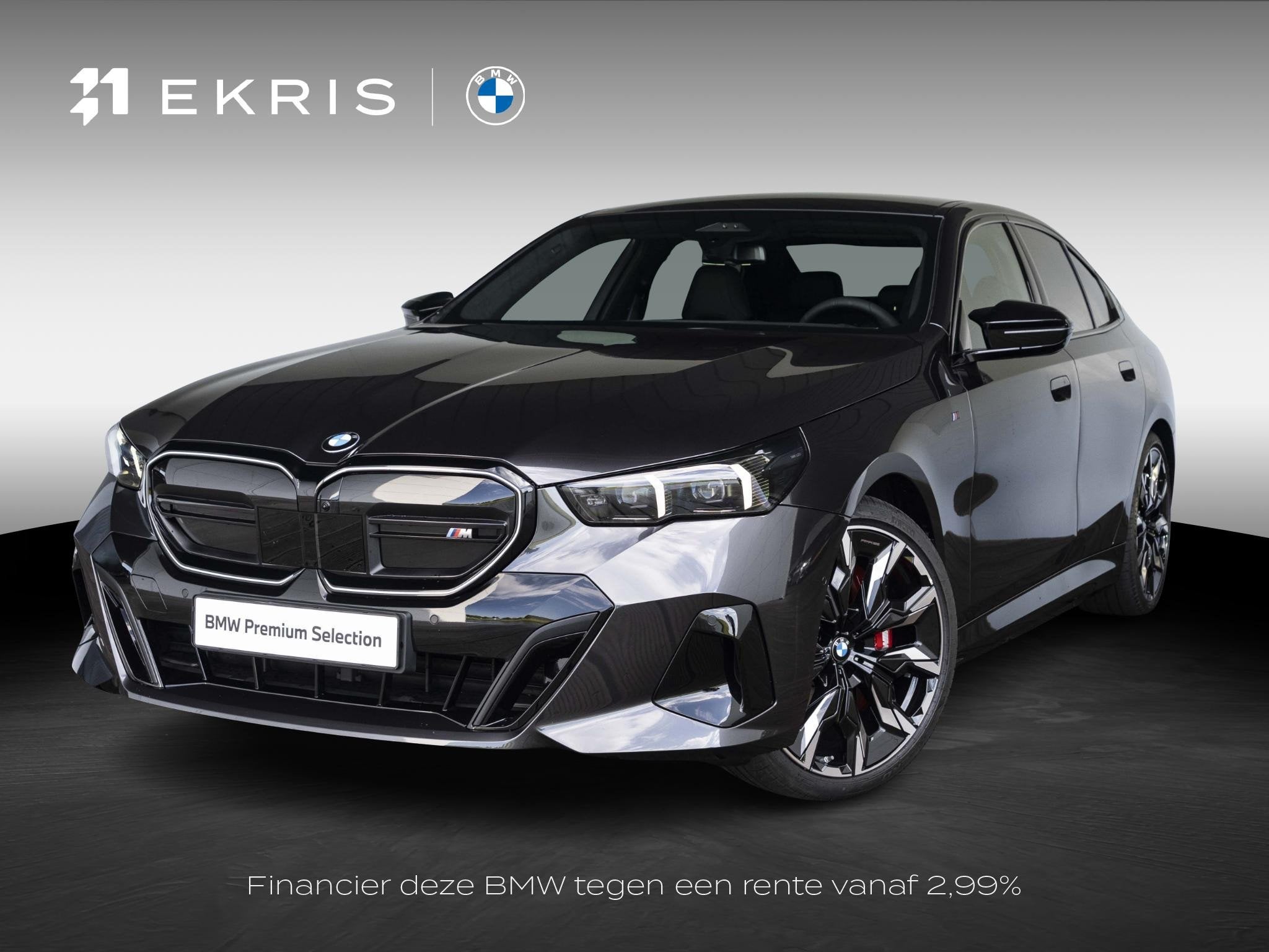 BMW i5 Sedan eDrive40 | M Sportpakket Pro | Stuurwielverwarm, 2095 kg, Achterwielaandrijving, Zwart, Met garantie (alle)