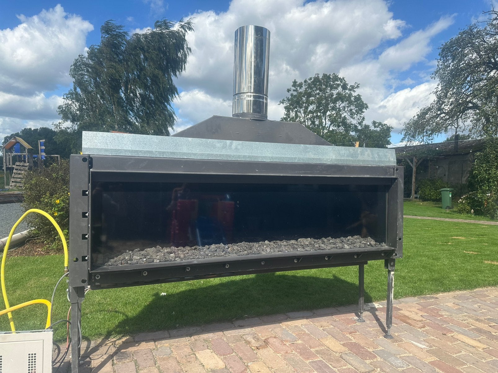 Kalfire Fairo 160 ECO-line., Huis en Inrichting, Ophalen, Zo goed als nieuw, Hout, Houtkachel