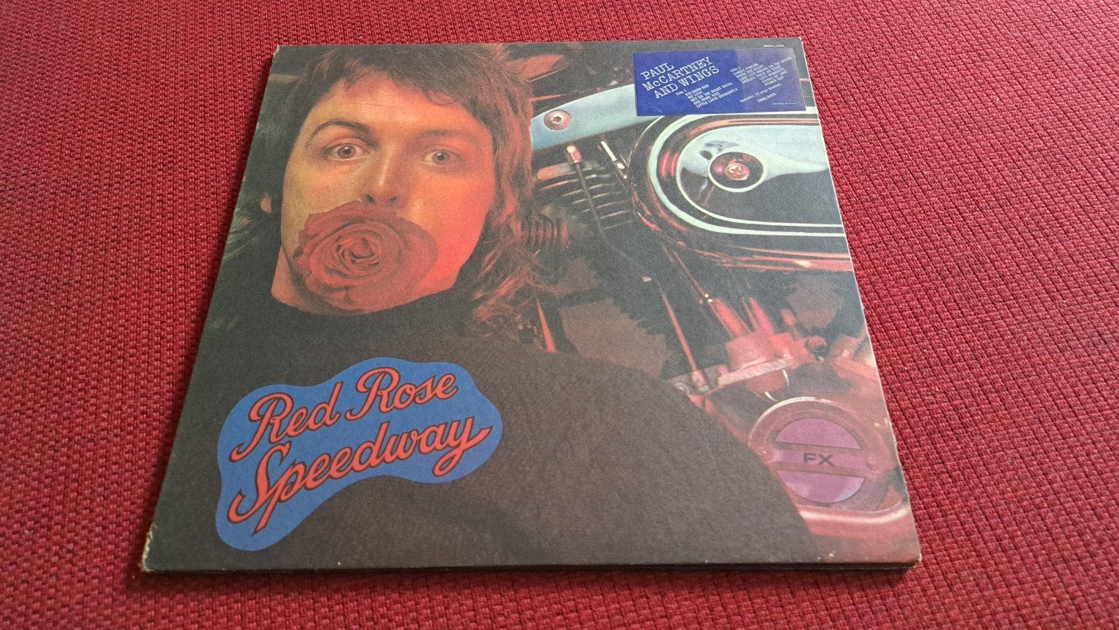 Paul McCartney & Wings Red rose speedway US Apple (Beatles), Ophalen of Verzenden