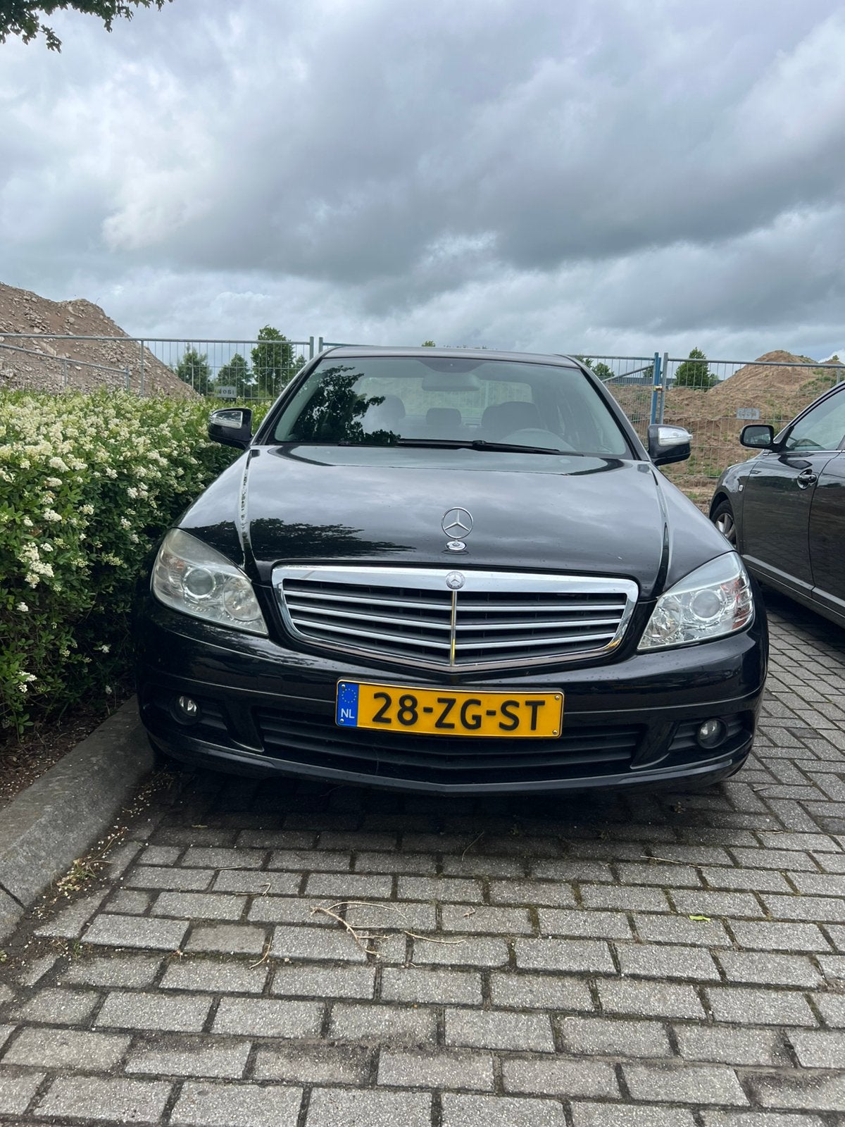 Mercedes-Benz C-Klasse 1.8 C180 Kompr. Sedan 2008 Zwart, Auto's, 1385 kg, Achterwielaandrijving, 1796 cc, Zwart
