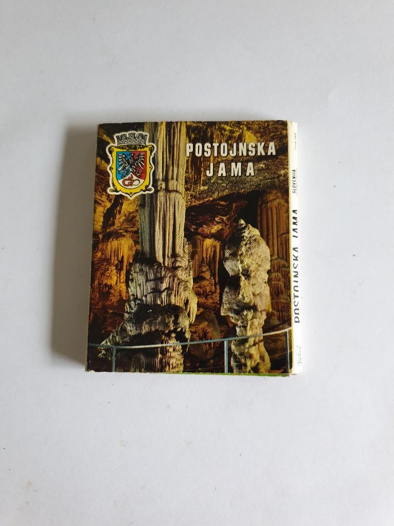 3403 slovenie kaartenmapje van postojnska jama, Verzenden, 1980 tot heden, Overig Europa