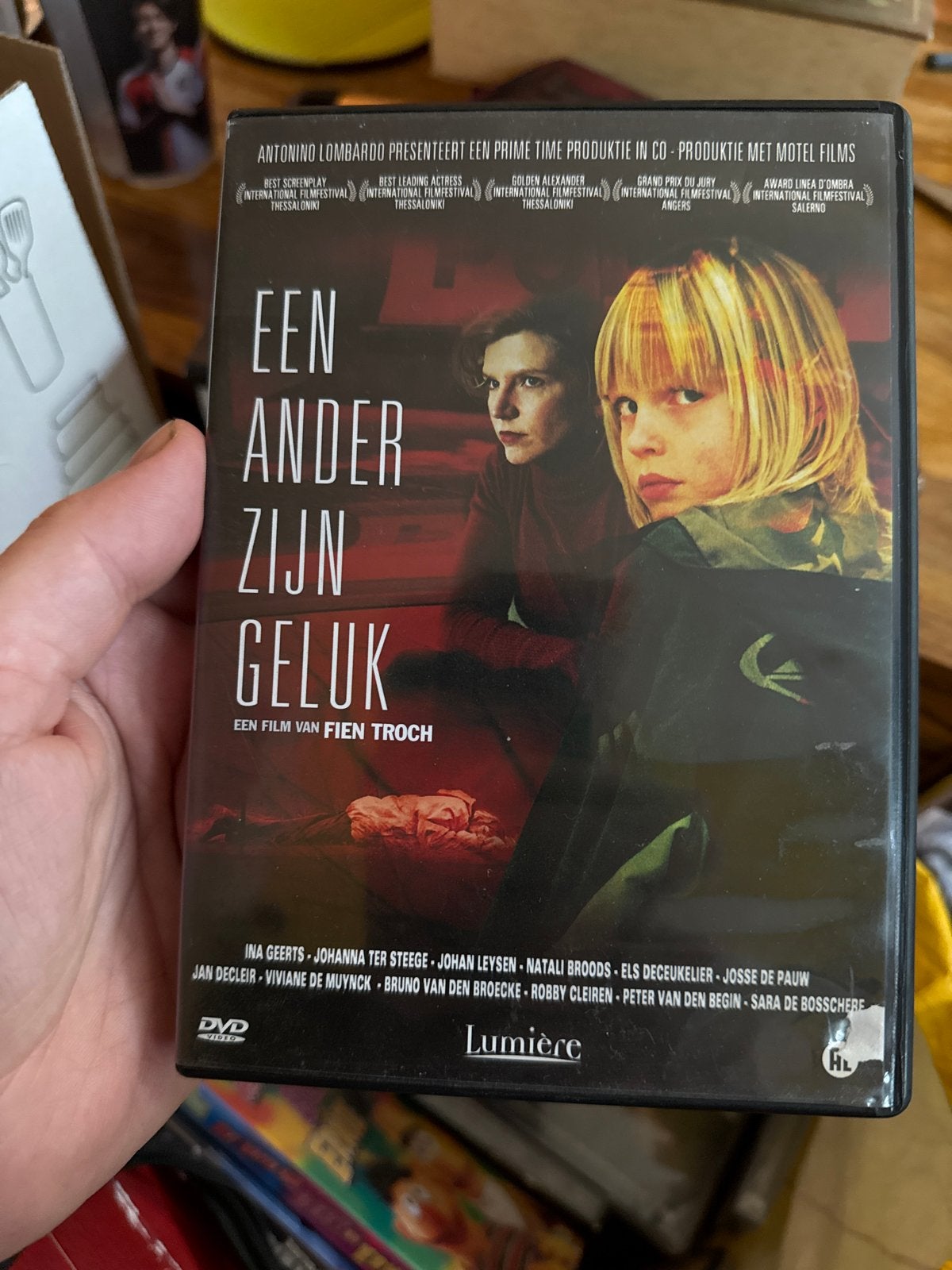Een Ander Zijn Geluk - Fien Troch DVD, Ophalen of Verzenden, Gebruikt, Nederlands, Inclusief doosje