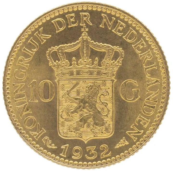5x Nederland Gouden tientje, Postzegels en Munten, Ophalen of Verzenden, Goud