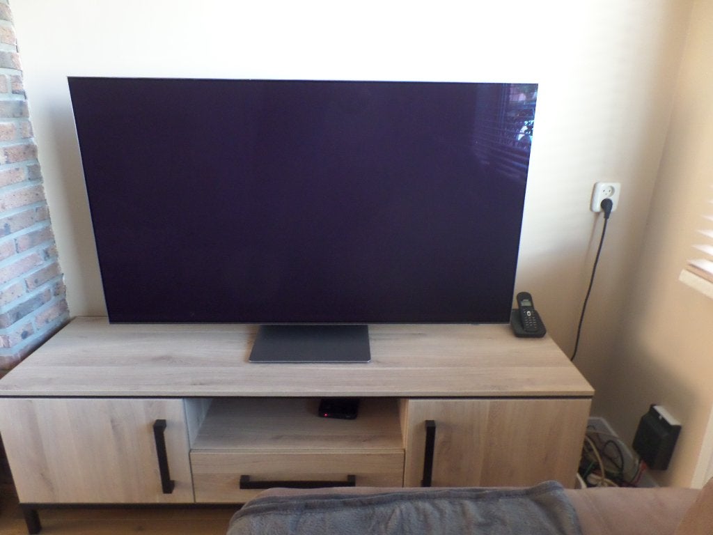 Samsung 55 inch 4K Oled tv, Ophalen, OLED, Zo goed als nieuw, 100 Hz