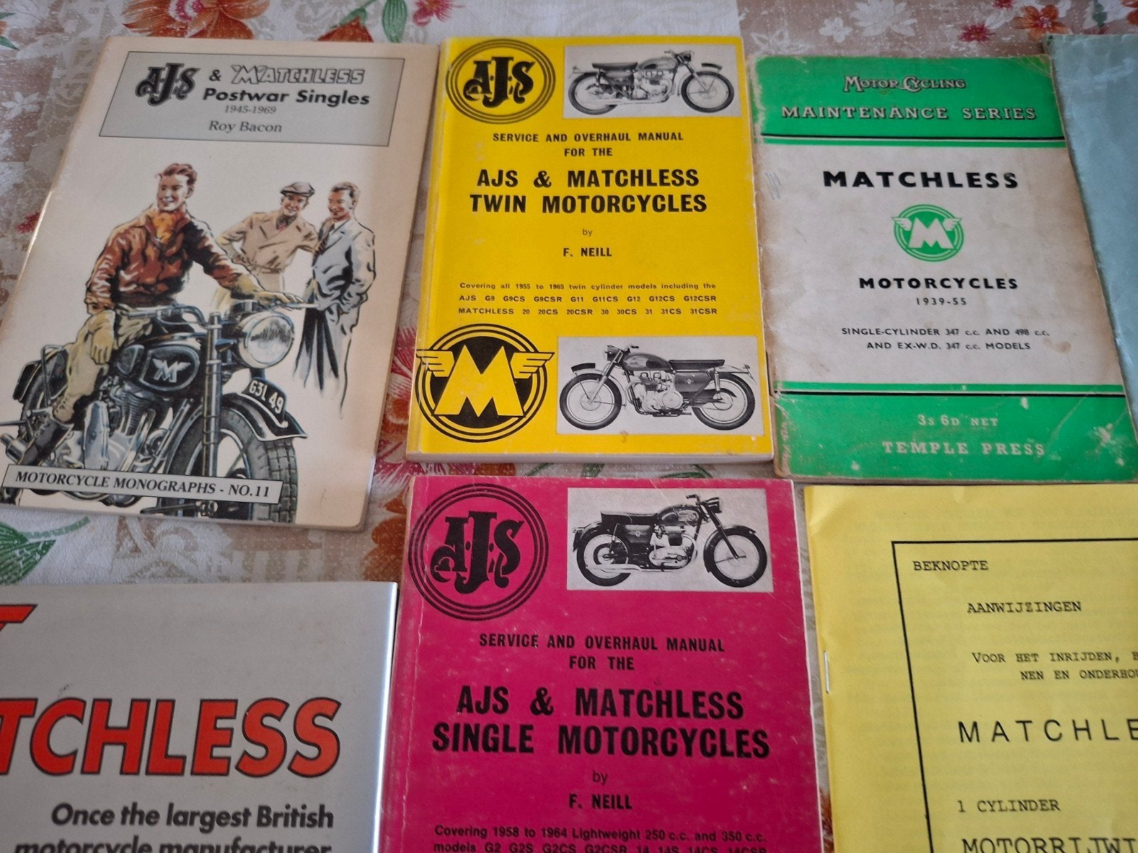 AJS  MATCHLESS 10x, Ophalen of Verzenden, Gelezen