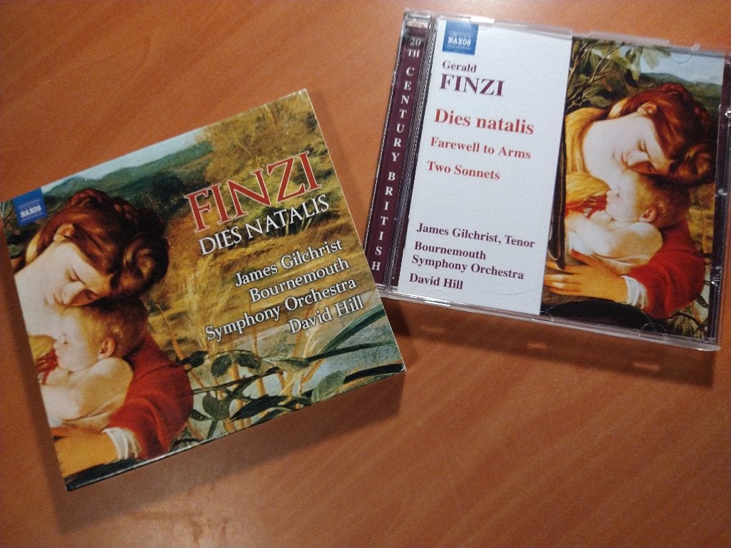 CD Gerald Finzi. Dies Natalis, Farewell To Arms,Two Sonnets., Ophalen of Verzenden, Classicisme, Zo goed als nieuw, Kamermuziek