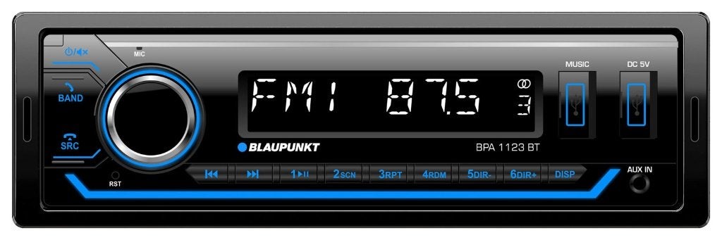Blaupunkt BPA 1123 BT - Autoradio - Bluetooth, Ophalen of Verzenden, Nieuw