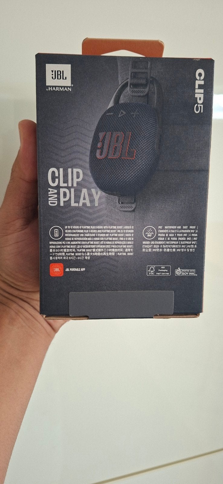 Nieuw & ongeopend – JBL Clip 5, Ophalen, Nieuw