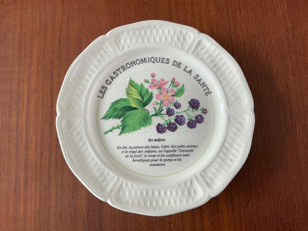 Gien Les Gastronomiques de la Santé bordje, Gebruikt, Overige typen, Ophalen of Verzenden, Overige stijlen