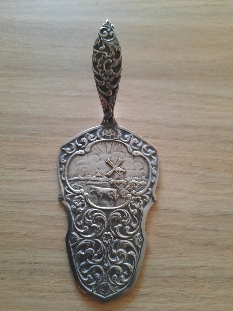 Taartschep pako zilver, Antiek en Kunst, Ophalen of Verzenden, Zilver