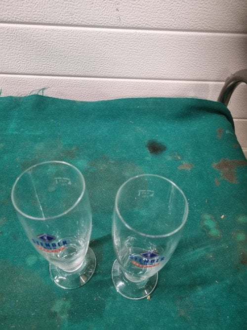 stender bier glas ( 1 verkocht), Verzamelen, Ophalen of Verzenden, 'T Olde Gre-j, Info@toldegrej.nl, Endepoelstraat 20f Didam