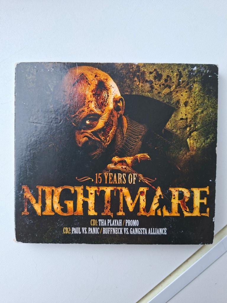 15 years of,nightmare 2cd, Cd's en Dvd's, Cd's | Dance en House, Ophalen of Verzenden, Zo goed als nieuw