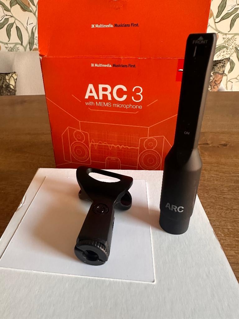 IK Multimedia ARC System 3: vrijwel ongebruikt, Muziek en Instrumenten, Microfoons, Ophalen of Verzenden, Zo goed als nieuw, Overige typen