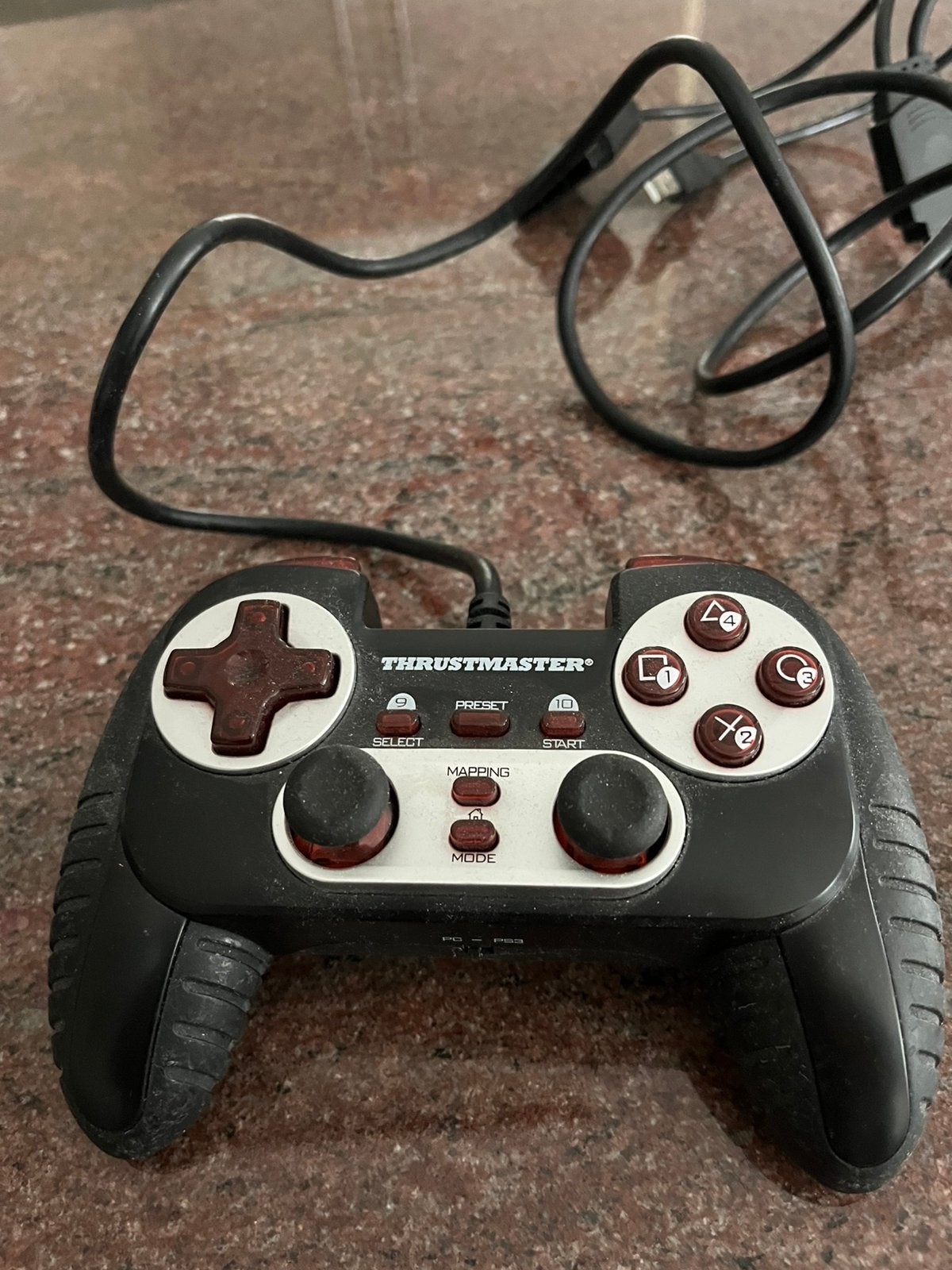 Game controller pc en ps3 Thrustmaster, Computers en Software, Ophalen of Verzenden, Gebruikt