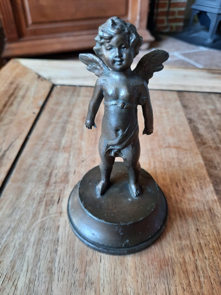 Beeldje cherubijn  putti, Ophalen of Verzenden, Zo goed als nieuw