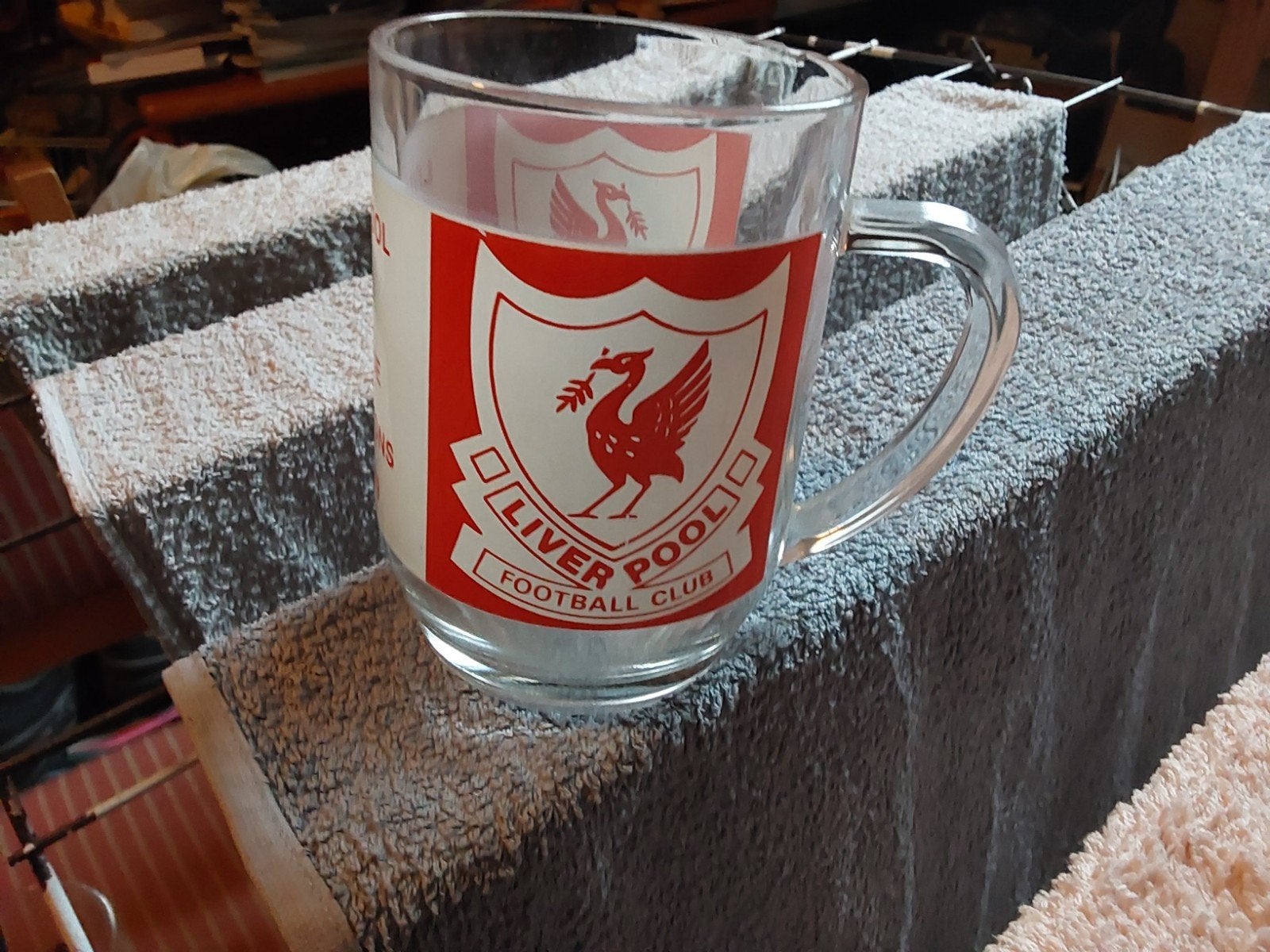 bierglas Liverpool FC League Champions 1978/79, Ophalen of Verzenden, Zo goed als nieuw