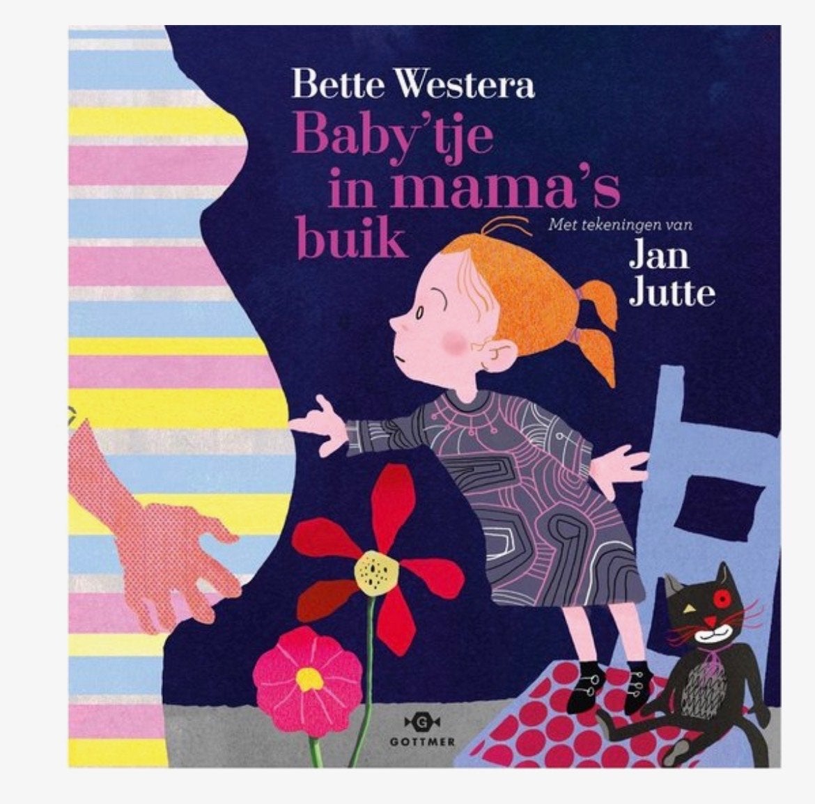 Baby'tje in mama's buik - Bette Westera & Jan Jutte, Ophalen of Verzenden, Zo goed als nieuw, Zwangerschap en Bevalling