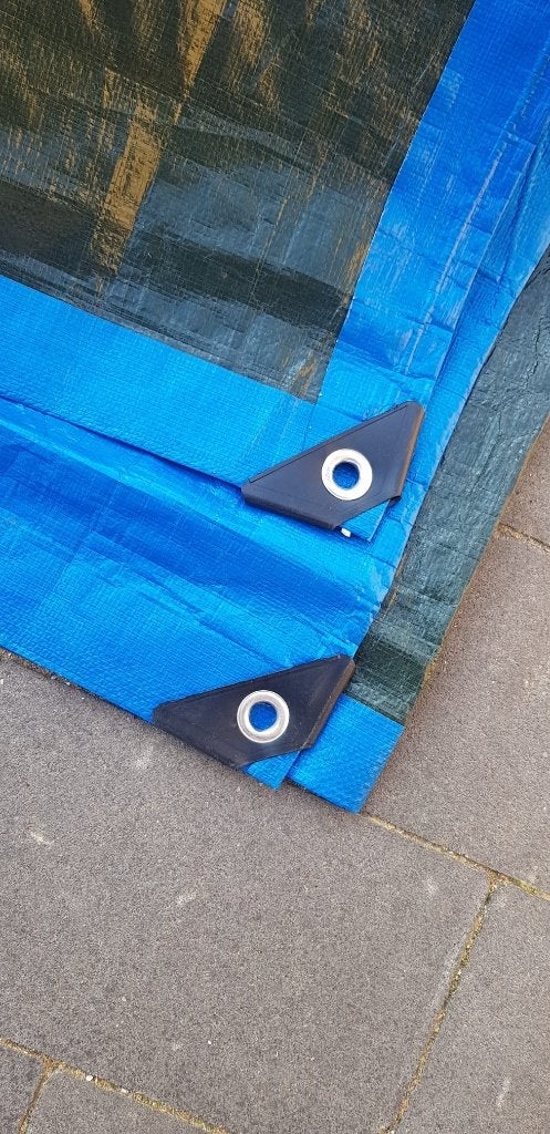 (afdek)zeil, Ophalen, Zo goed als nieuw, 15 m² of meer, Zeil