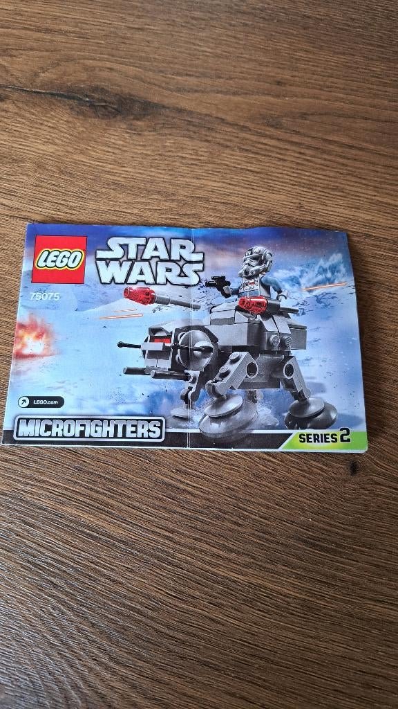 Lego set 75075     star wars   AT-AT, Ophalen of Verzenden, Gebruikt, Complete set, Lego