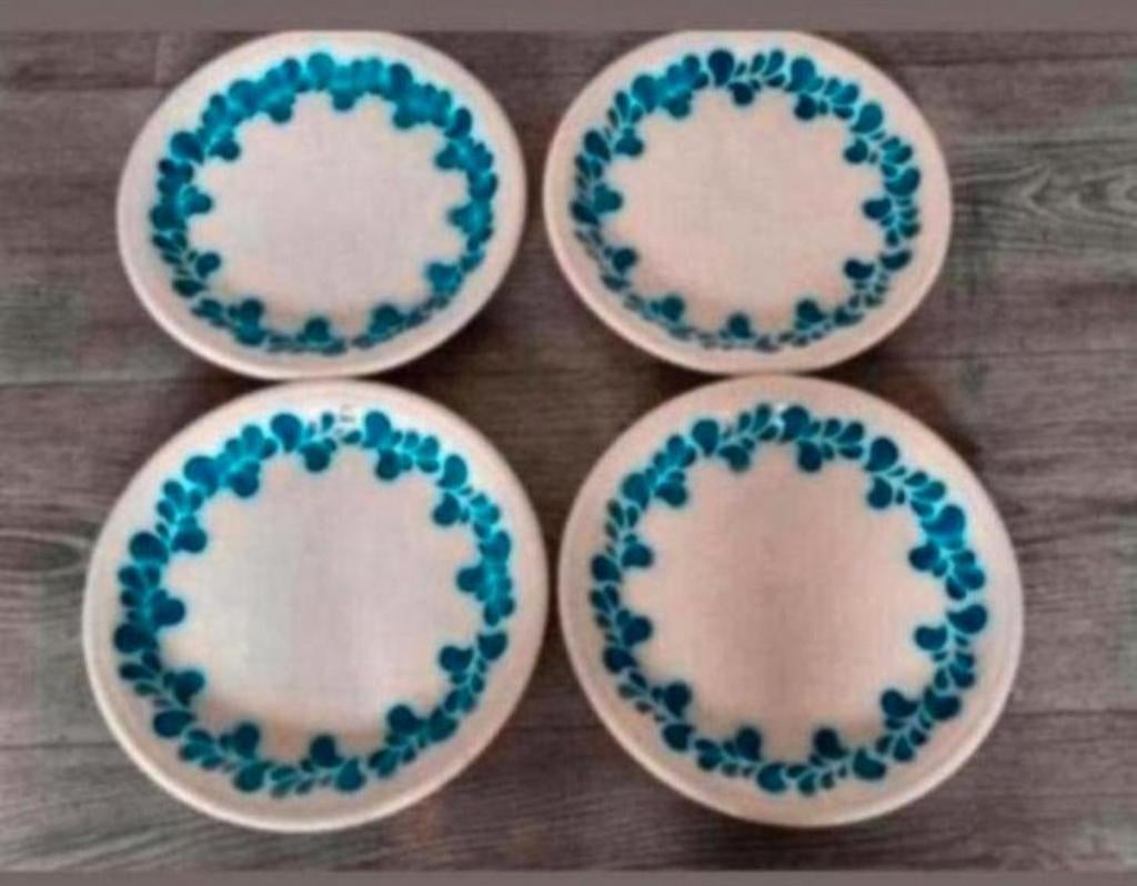 💠4 borden van gdr💠, Verzenden, Gebruikt, Overige stijlen, Bord(en)